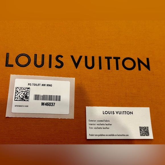 NWT AUTHENTIC LOUIS VUITTON POCHE TOILETTE NM - M46037 - Picture 8 of 15